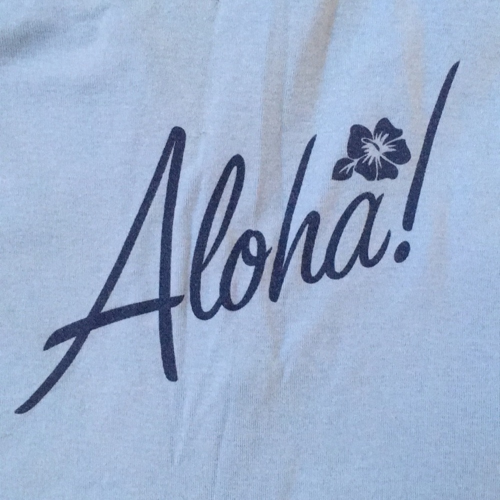 Disney vintage EEyore Aloha shirt. Size M Jr EUC woman small - Picture 6 of 7